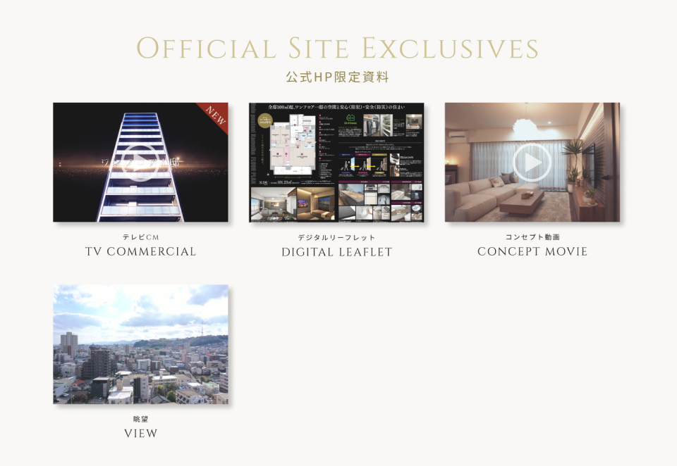 公式HP限定資料